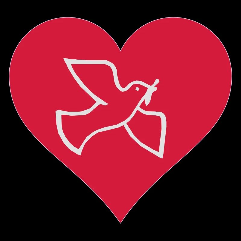 Coeur de colombes