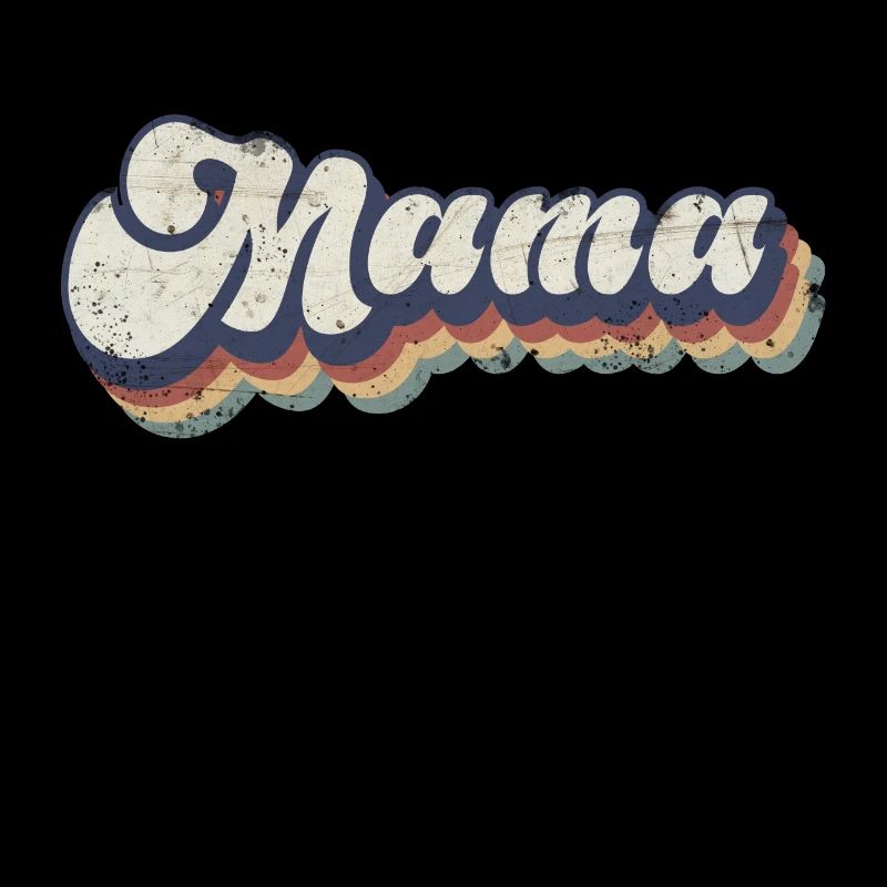 Maman rétro vintage