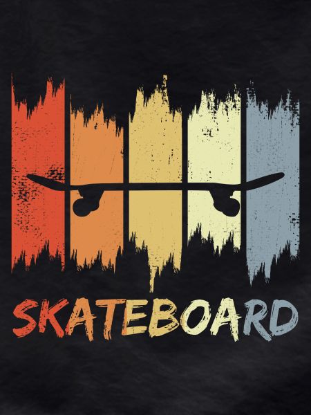 Skateboard Retro Look