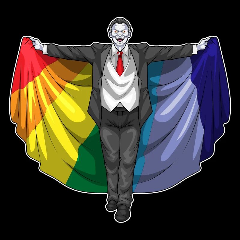 Vampire Halloween Arc-en-ciel