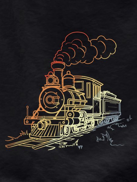 Railway Line Art