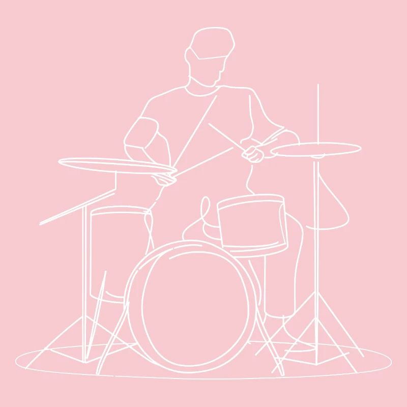 Drummer Drawing