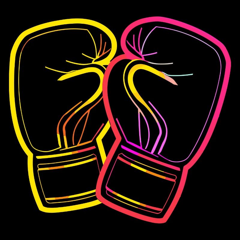 Dessin de gants de boxe