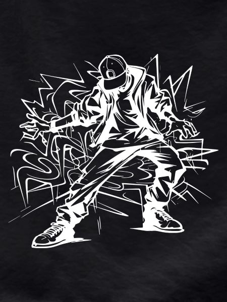 Breakdancer Drawing