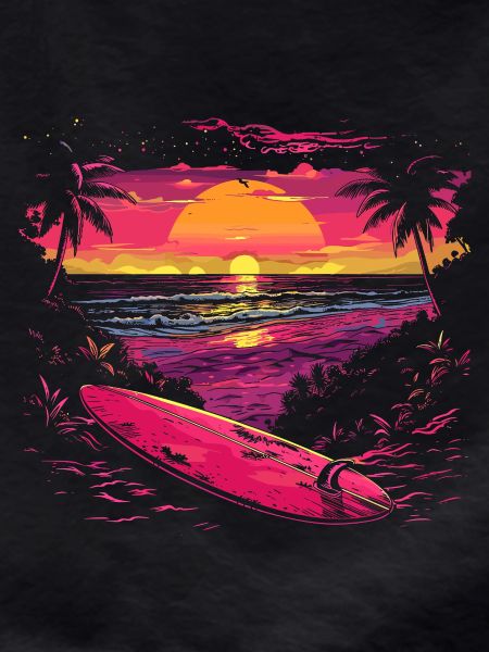 Surfing 90s Look