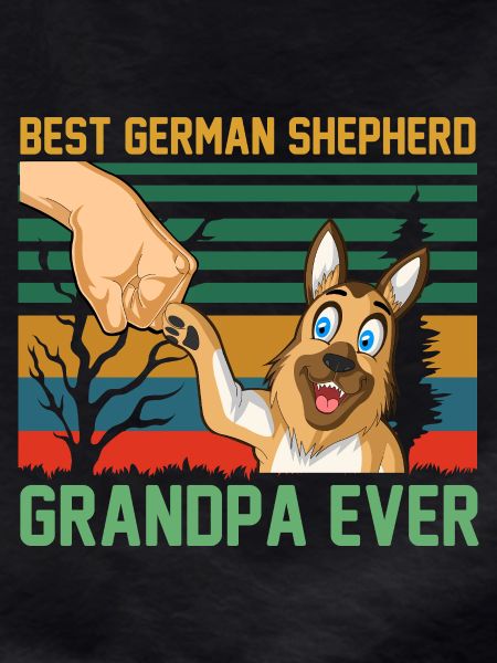German Shepherd Grandpa