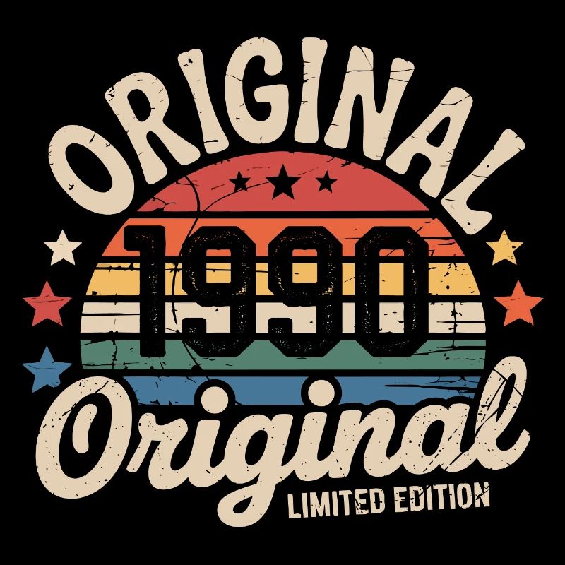 1990 Vintage Édition limitée Cadeau 1990