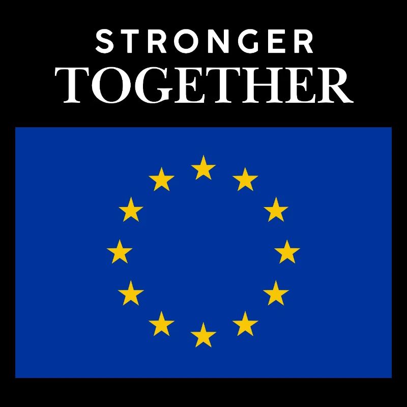 Gemeinsam Stark EU Flagge