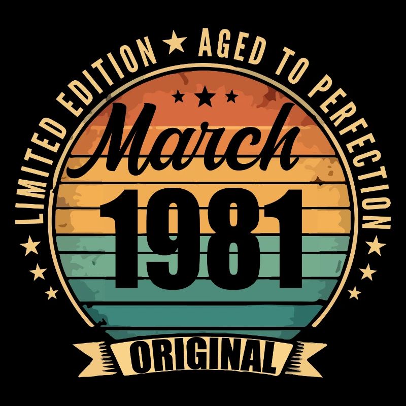 Mars 1981 Édition Limitée Retro Mars 1981