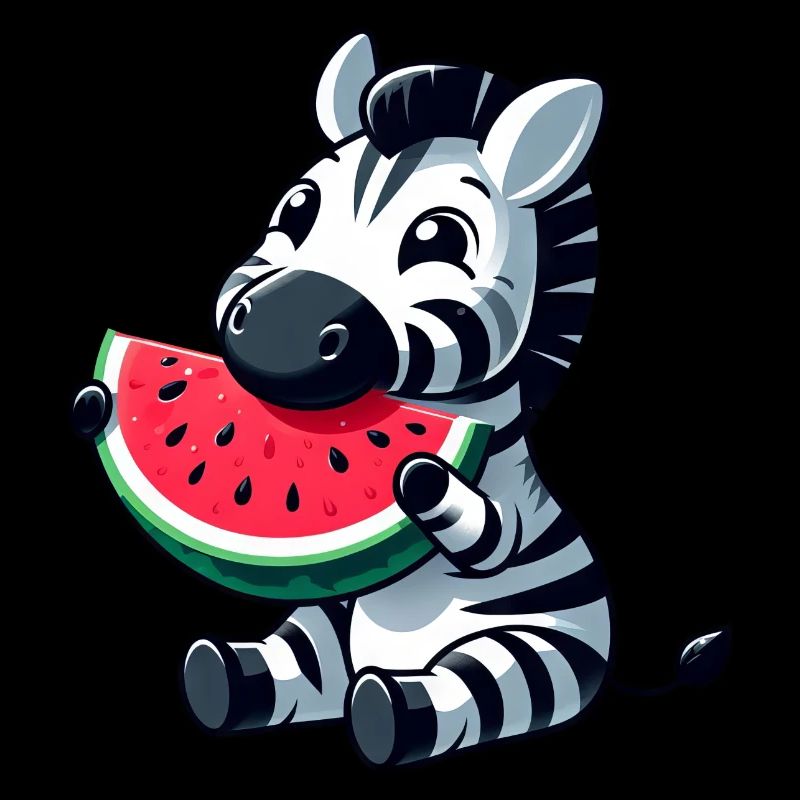 Zebra Melon Pastèque Fruit Fruité