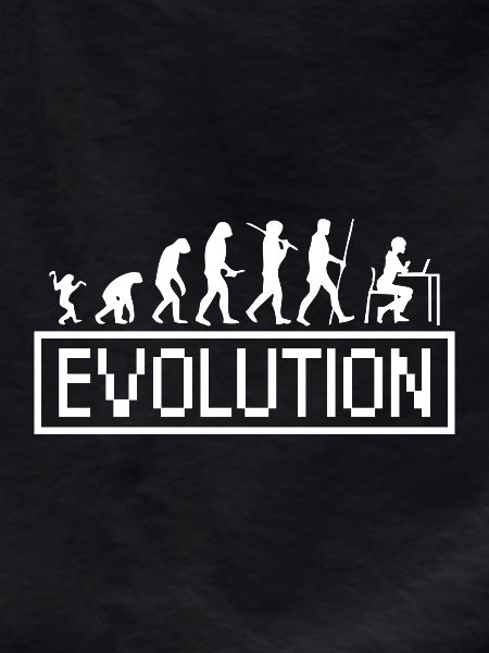 Evolution Computer Geschenk