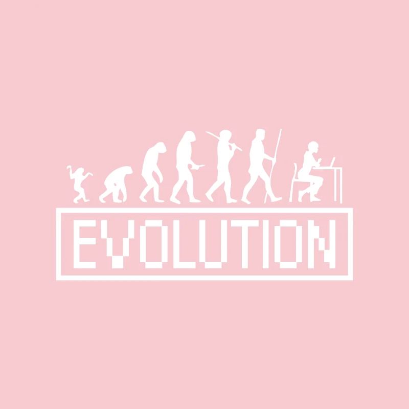 Evolution Computer Geschenk