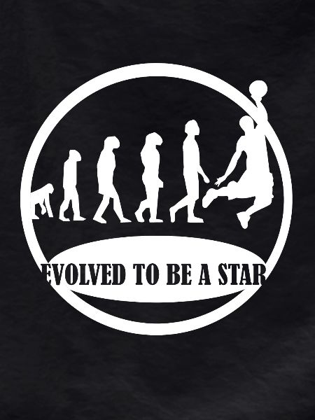 Evolution Basketballer Ball Geschenk
