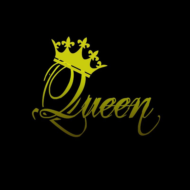 Queen with crown ... queen with crown