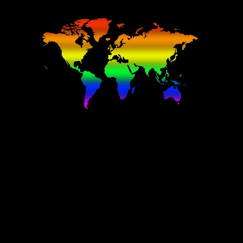 Regenbogen Welt