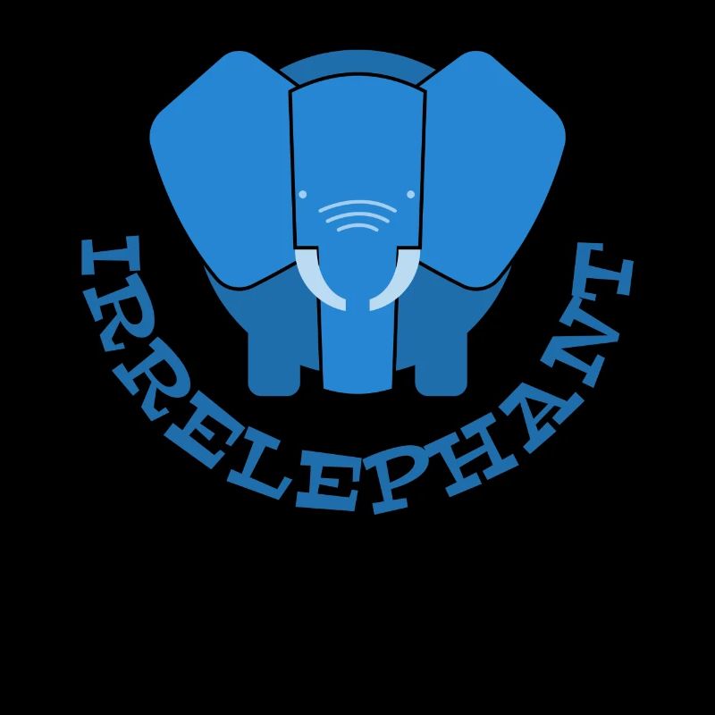 Irrelephant mit dem Elefant