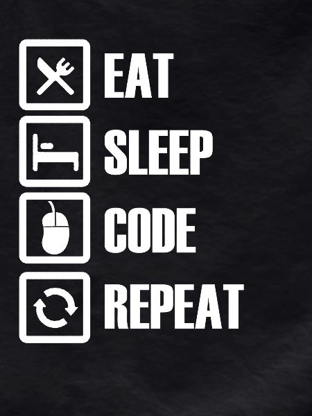 Eat Sleep Program Repeat