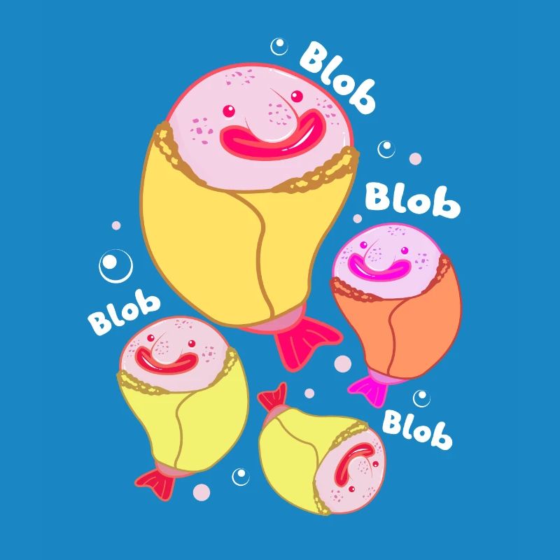Blobfish Deep Sea Grumpy Cadeau introverti