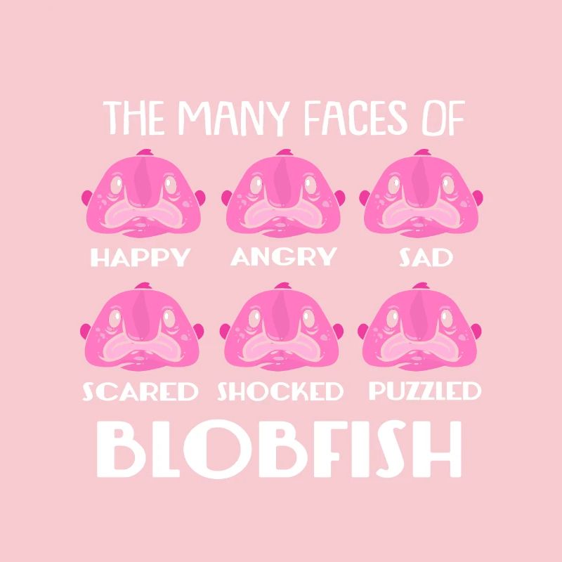 Blobfish Deep Sea Grumpy Introverted Gift