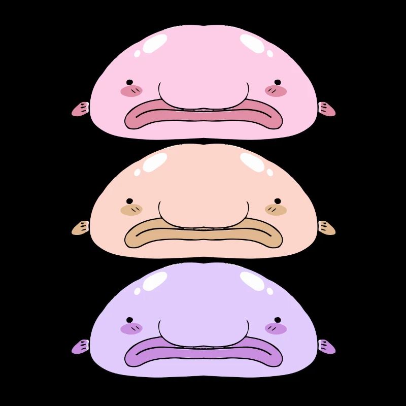 Blobfish Deep Sea Grumpy Introverted Gift