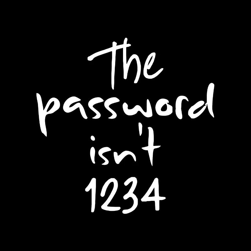Mot de passe Nerd Internet Geek Informatique Cadeau