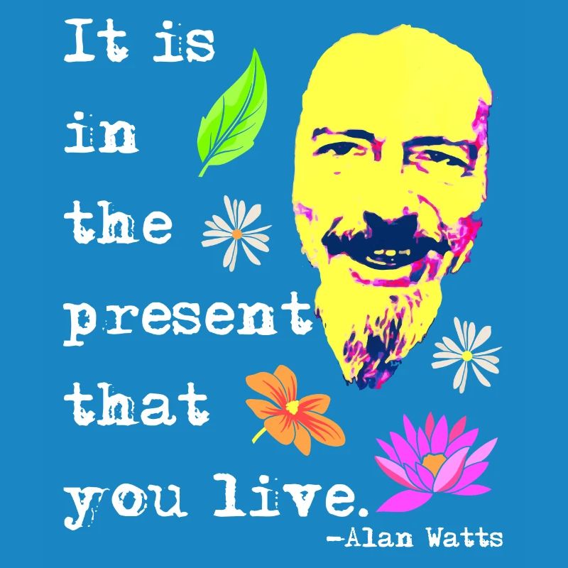 C’est dans le présent que vous vivez | Alan Watts