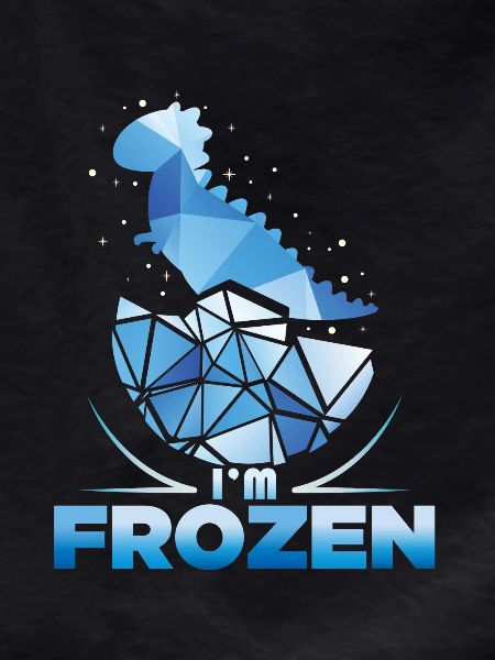 Frozen dino