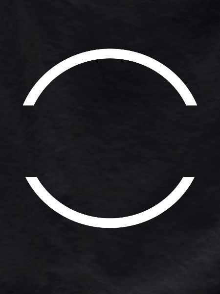 Half circle icon shared