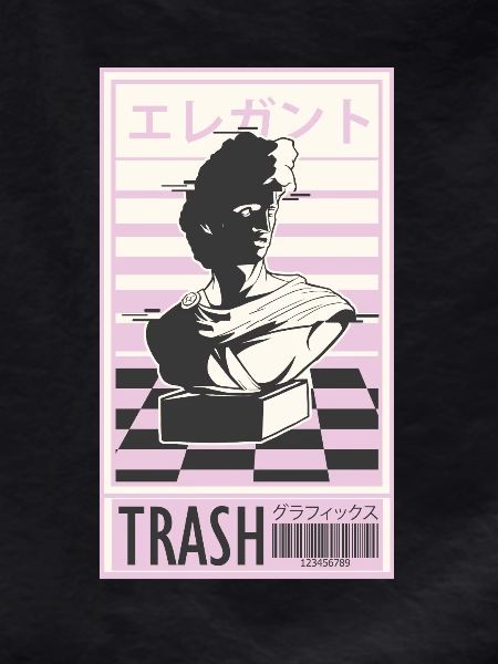 Trash 80s retro design