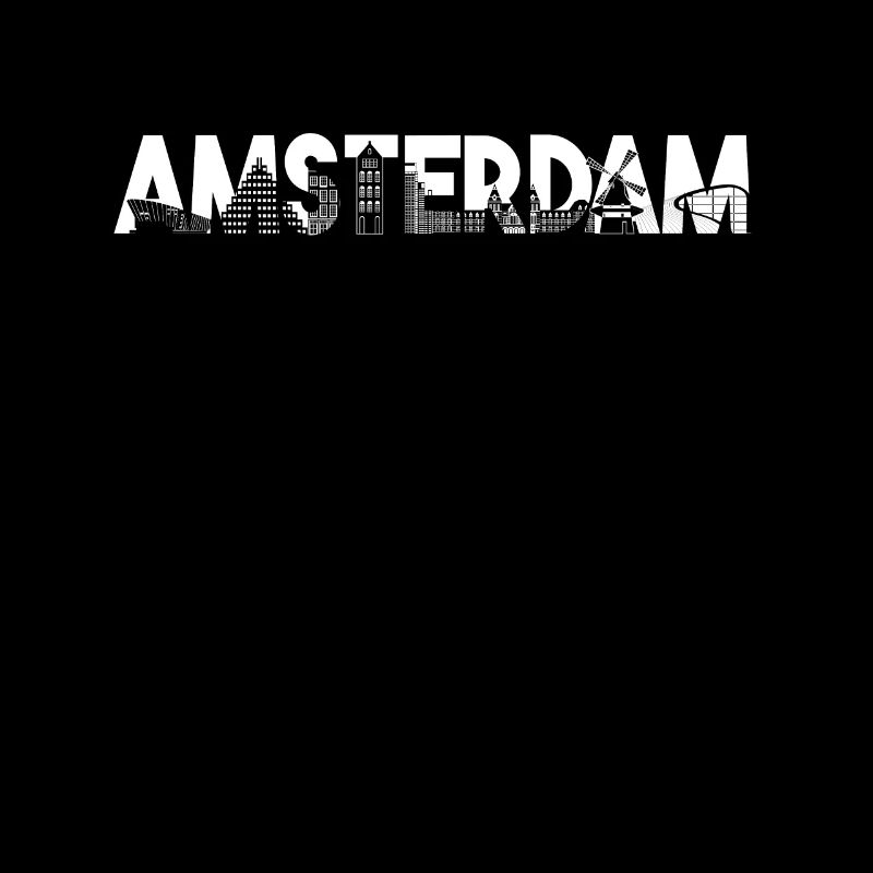 Amsterdam Skyline Stadt Gebäude