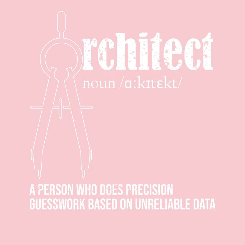 Cadeaux de définition d'architecte pour le tee-shirt d'architecte