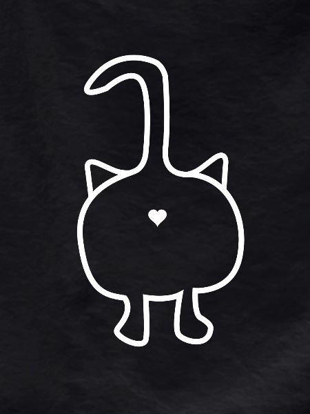 Cat from behind