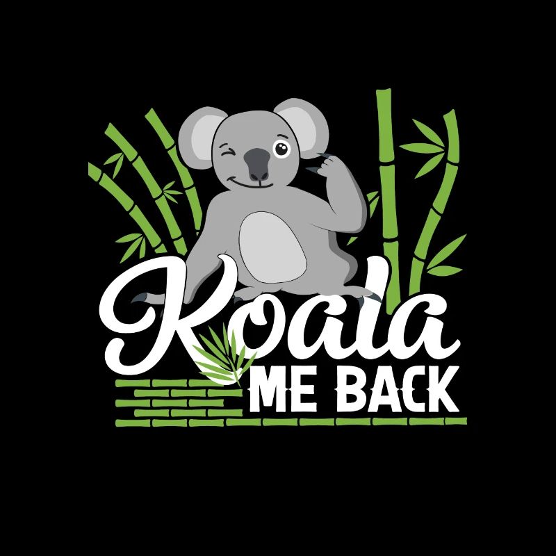 Koala Ruf mich Zurück Koala me back