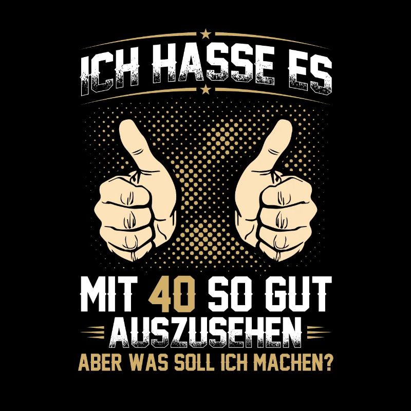 Ich hasse es mit 40 so gut auszusehen, aber was...