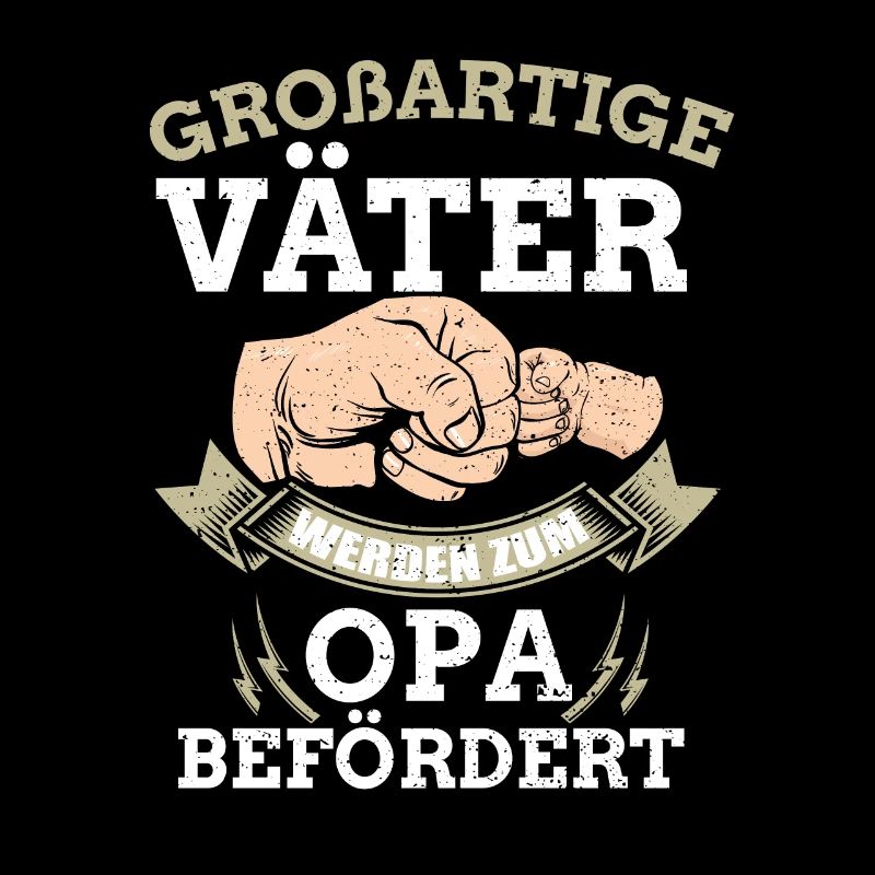 Zum Opa befördert - Werdender Opa Geschenk