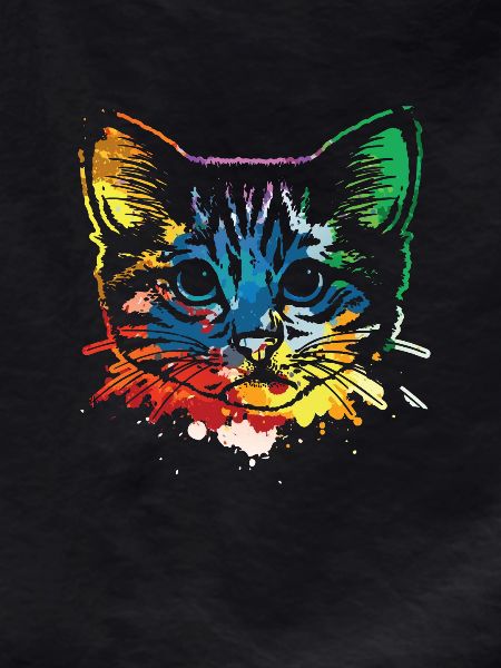 Cat pop art