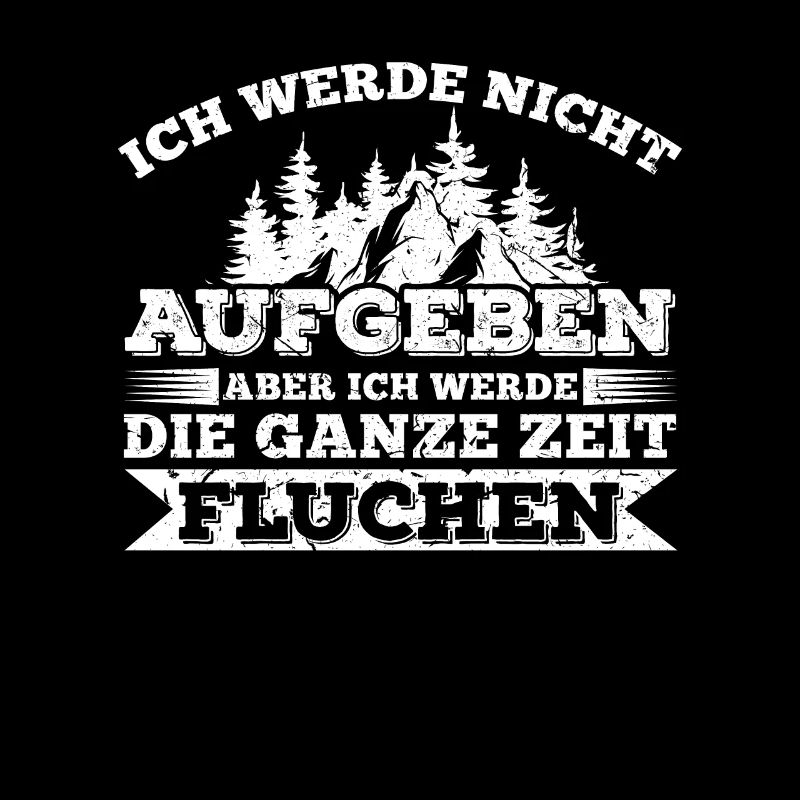 Wandern Fluchen