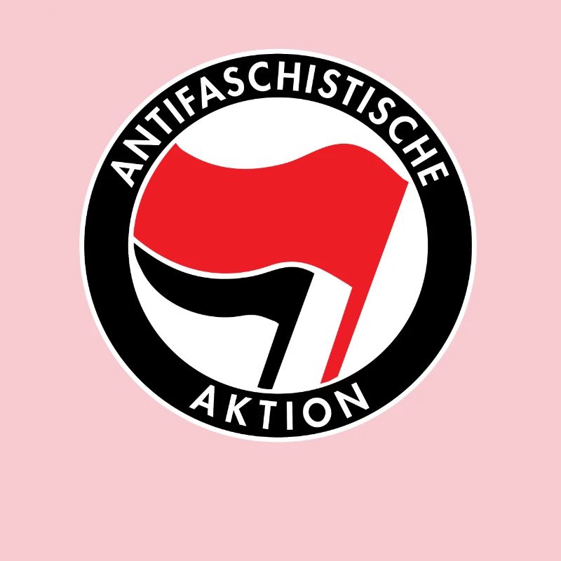 Action antifasciste, Logo Antifa, Drapeaux