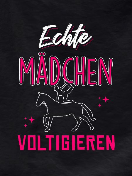 Echte Mädchen Voltigieren