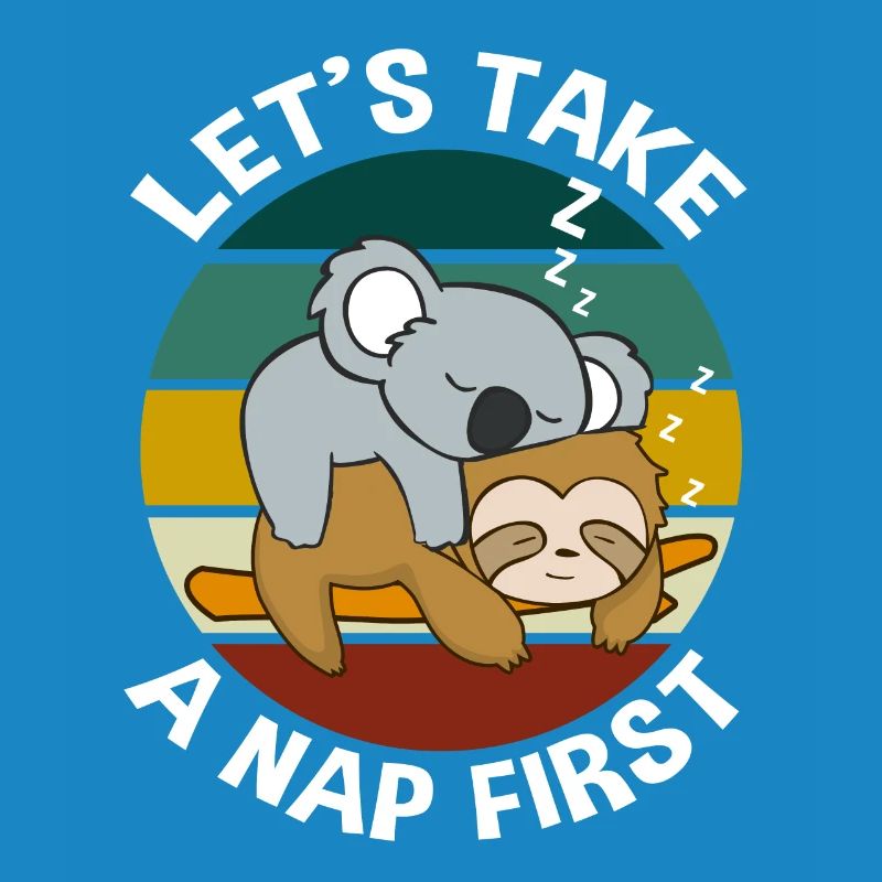 Sloth koala dormant mocassins lève-tard