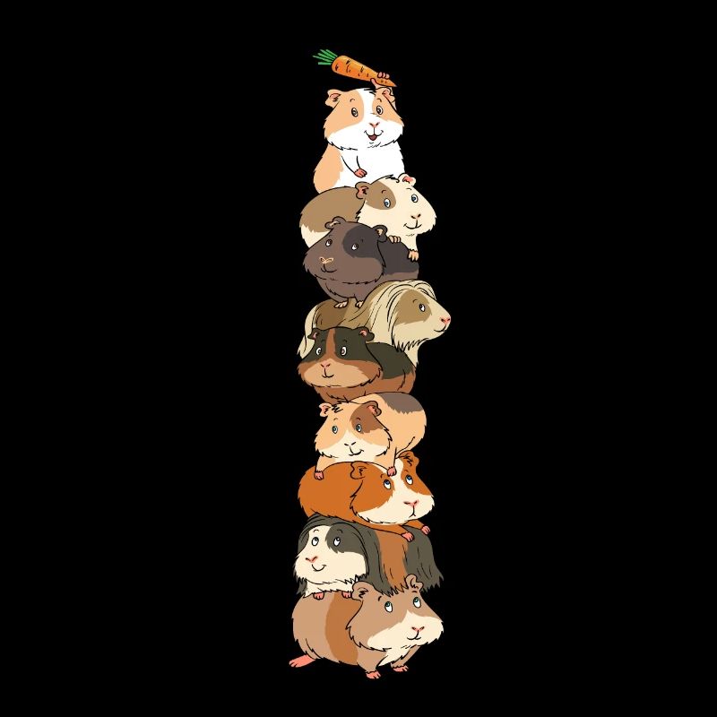 Guinea pig tower carrot feat pyramid