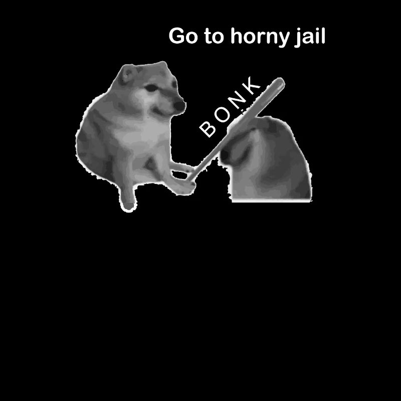 Bonk Meme - Aller à la prison en chaleur