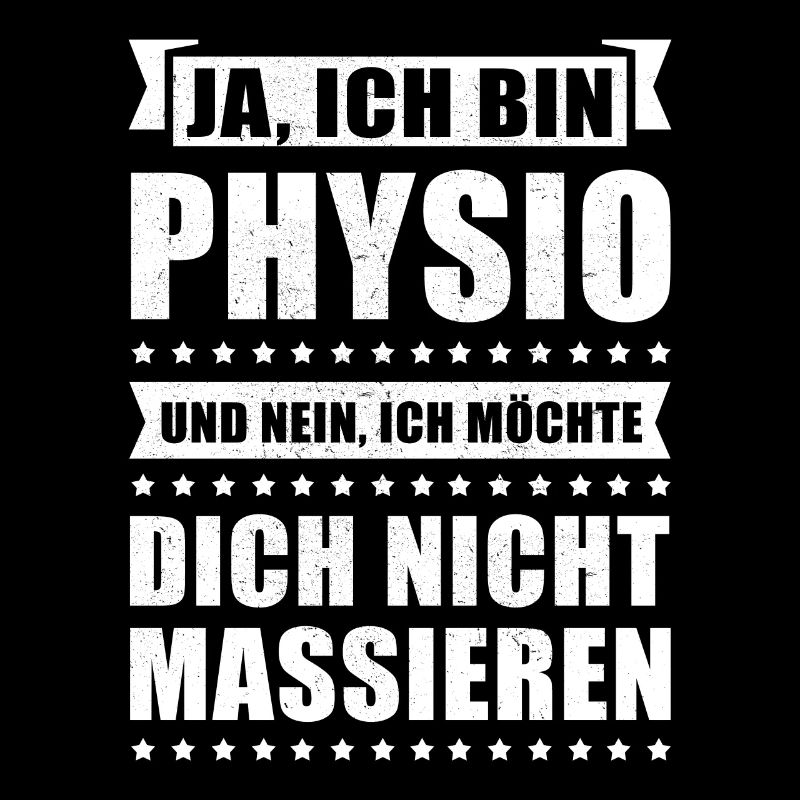 Physiotherapeut Geschenk Ich bin Physio