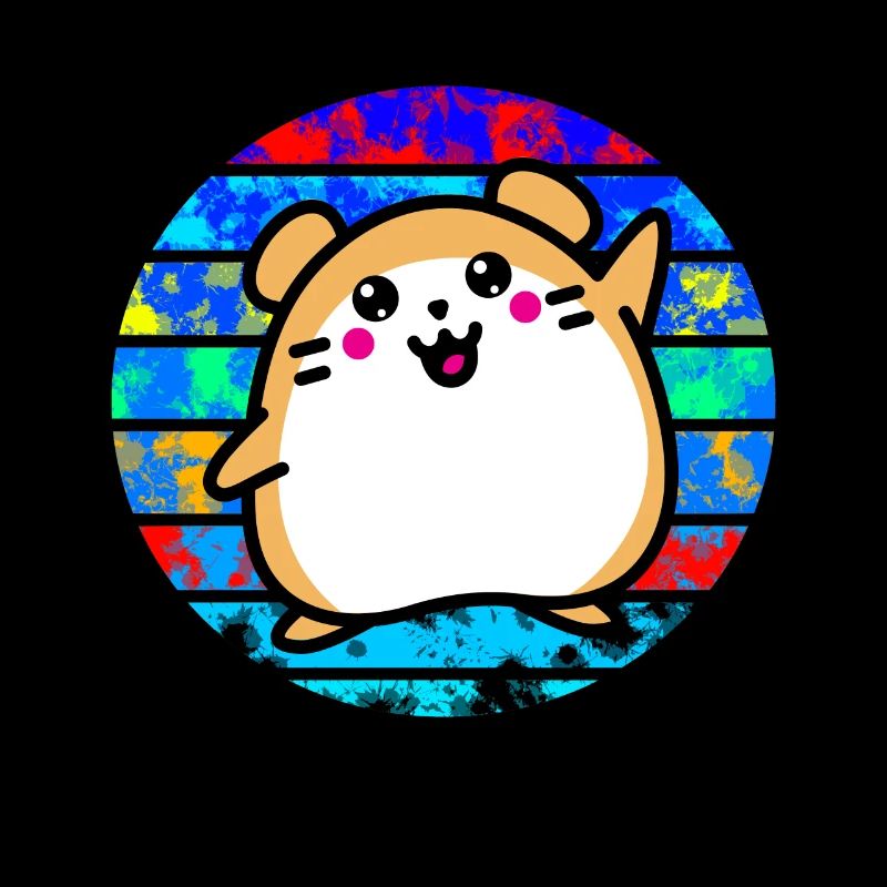 Hamster coucher de soleil