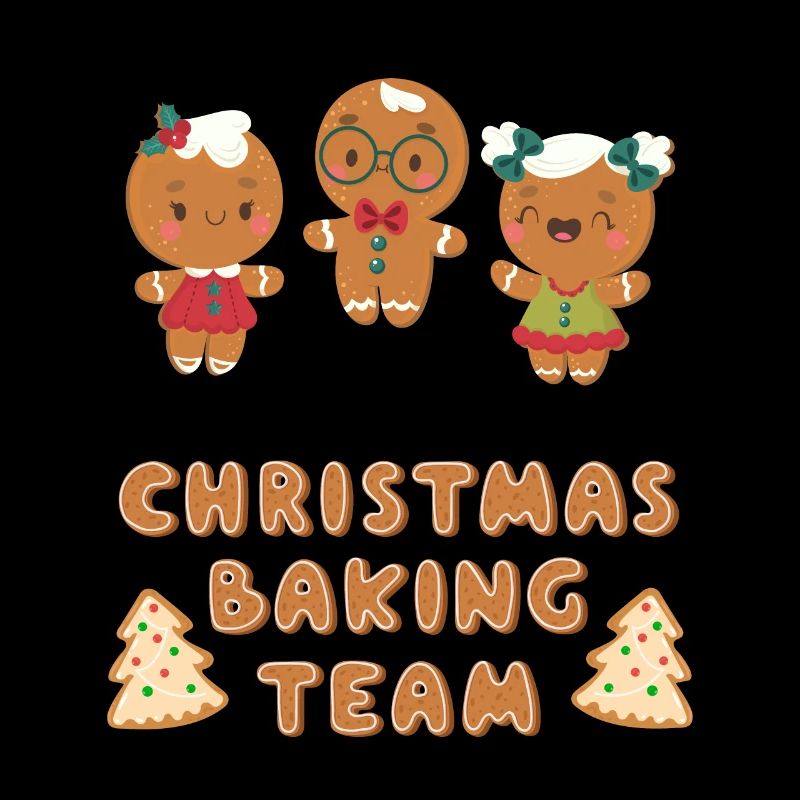 Cookies baking gingerbread men