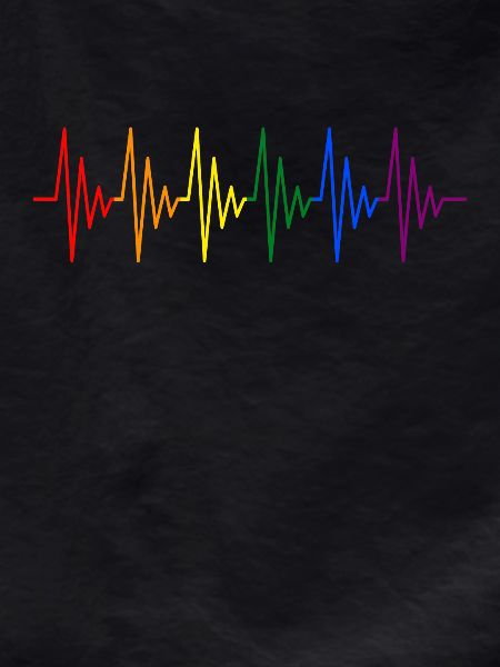 Rainbow heartbeat