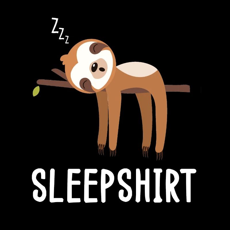 Sloths Sleepshirt Lazy Sleeping Sloth Chilling
