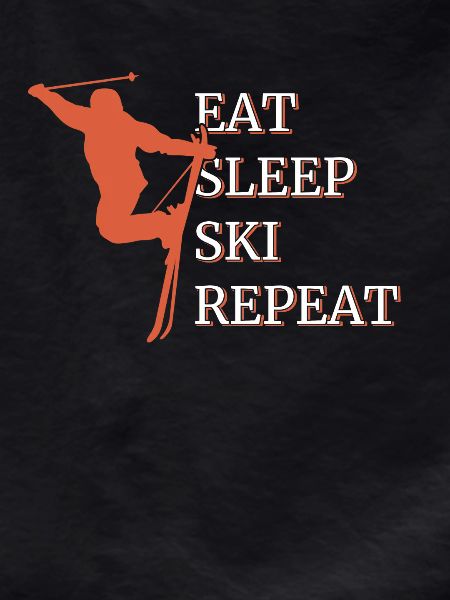 Eat Sleep Ski Repeat