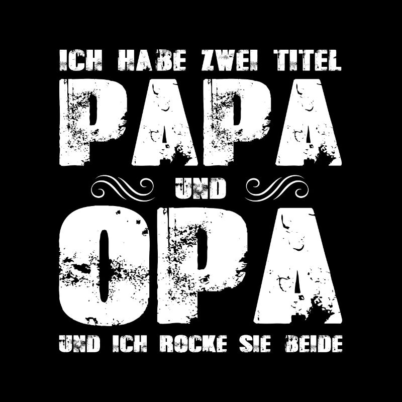 Stolzer Papa Und Opa Rockt Beide Titel Mit Stolz