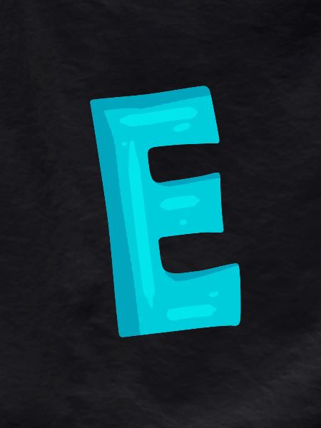 Initial letter E letter